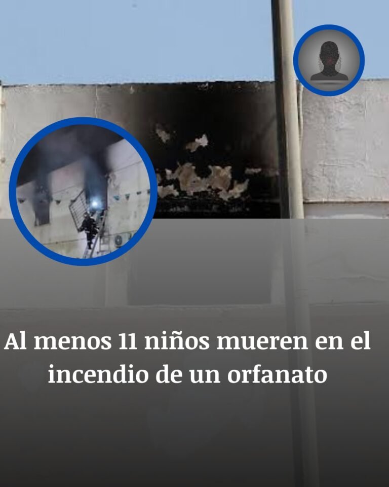Mueren 11 niños en el incendio de un orfanato en Argelia: una noche de humo, barrotes y rescate imposible