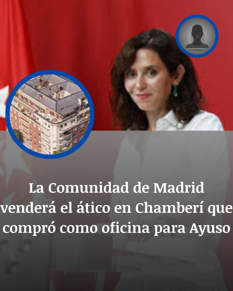 Ayuso da marcha atrás con el ático de Chamberí y lo venderá para financiar la reconstrucción tras los incendios