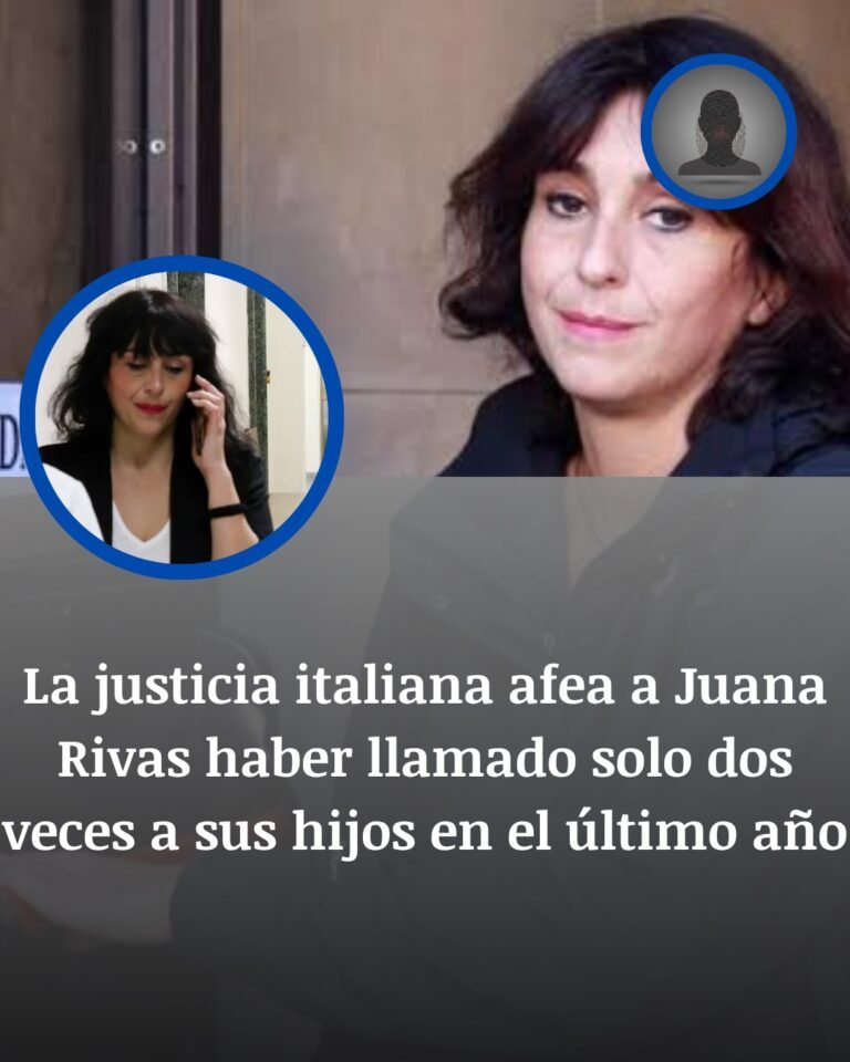 Juana Rivas, bajo el foco por las dos únicas llamadas a sus hijos que la justicia italiana da por acreditadas