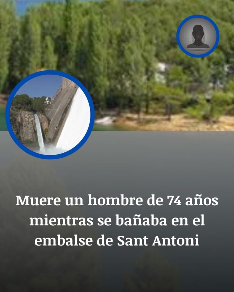Muere un hombre de 74 años en el embalse de Sant Antoni: la tragedia de un baño sin vigilancia en Lleida
