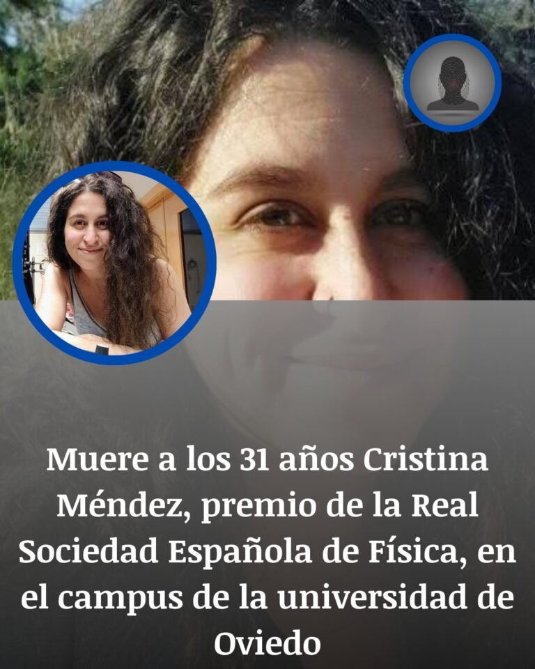 Cristina Méndez López, la joven física premiada que murió en el campus de Mieres con 31 años