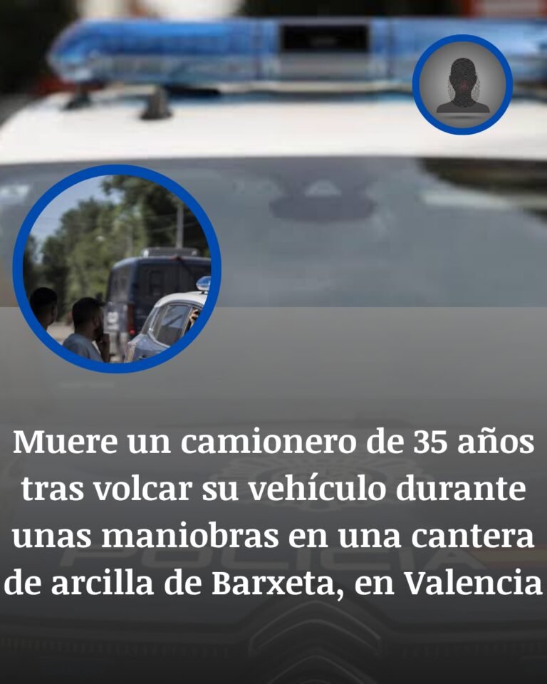 Barxeta: muere un camionero de 35 años al volcar durante una descarga en una cantera de arcilla