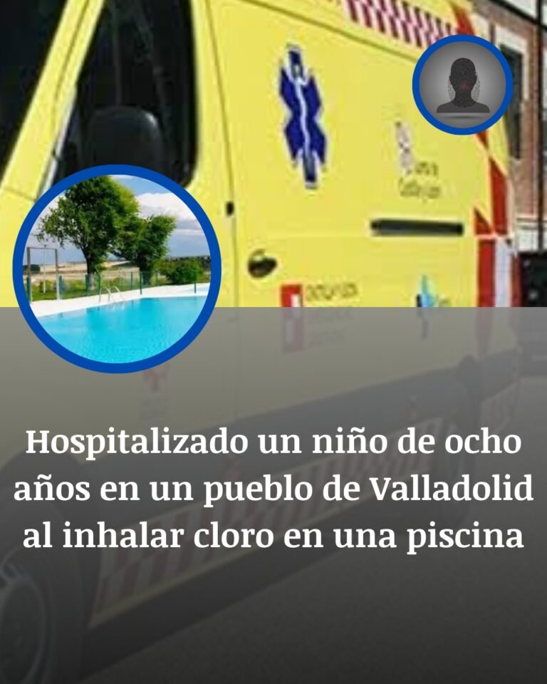 Una nube de cloro rompe la tarde en una piscina de Valladolid y deja a un niño hospitalizado