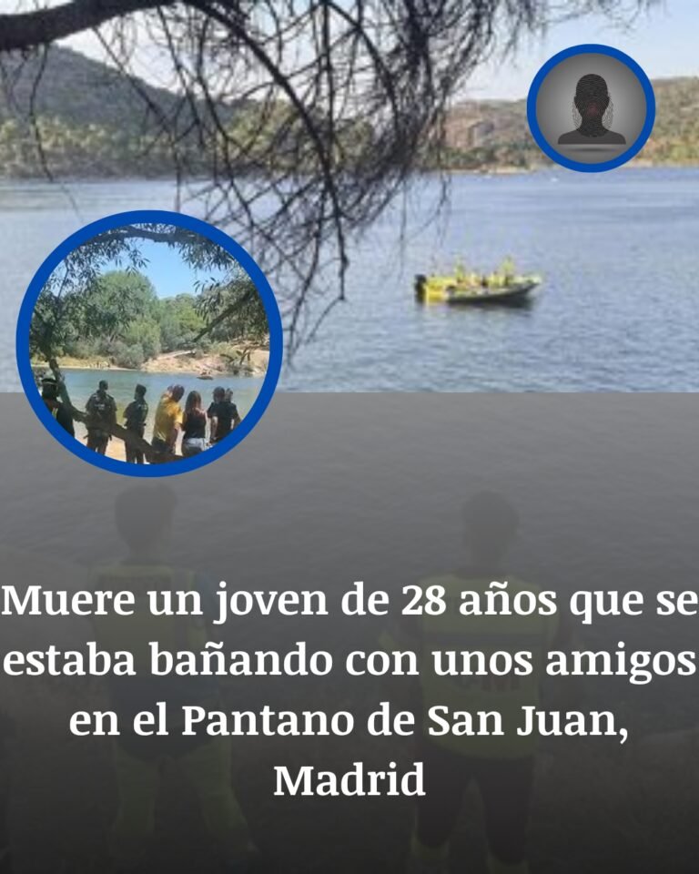 Muere un joven de 28 años en el Pantano de San Juan mientras se bañaba con sus amigos en Madrid