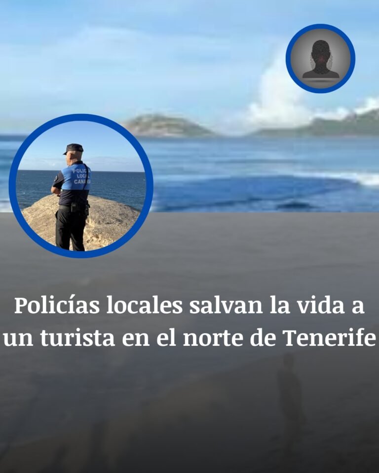 Puerto de la Cruz: el salto al mar de un turista de 26 años que terminó en un rescate al límite en El Penitente