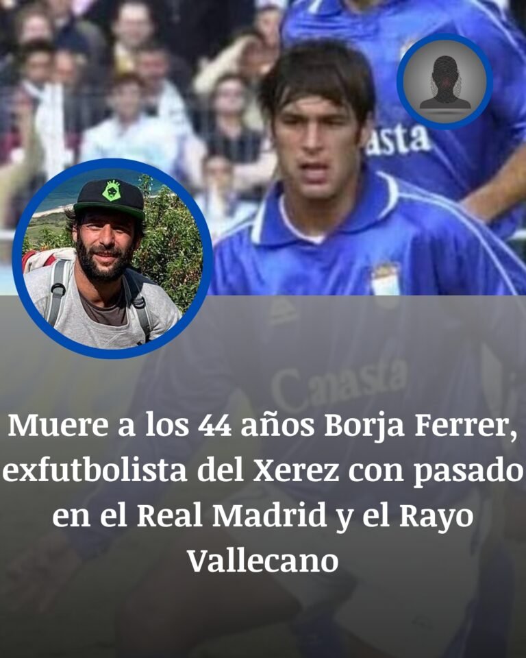 Muere Borja Ferrer a los 44 años, exjugador del Xerez con pasado en el Real Madrid Castilla y el Rayo Vallecano