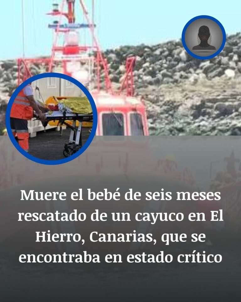 Muere el bebé rescatado de un cayuco en El Hierro tras llegar en estado crítico a Canarias