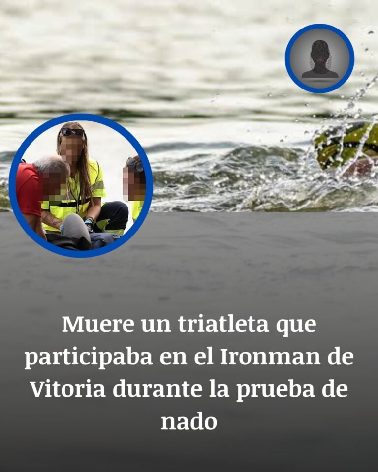 Muere un triatleta en el Ironman de Vitoria tras desplomarse en la prueba de nado