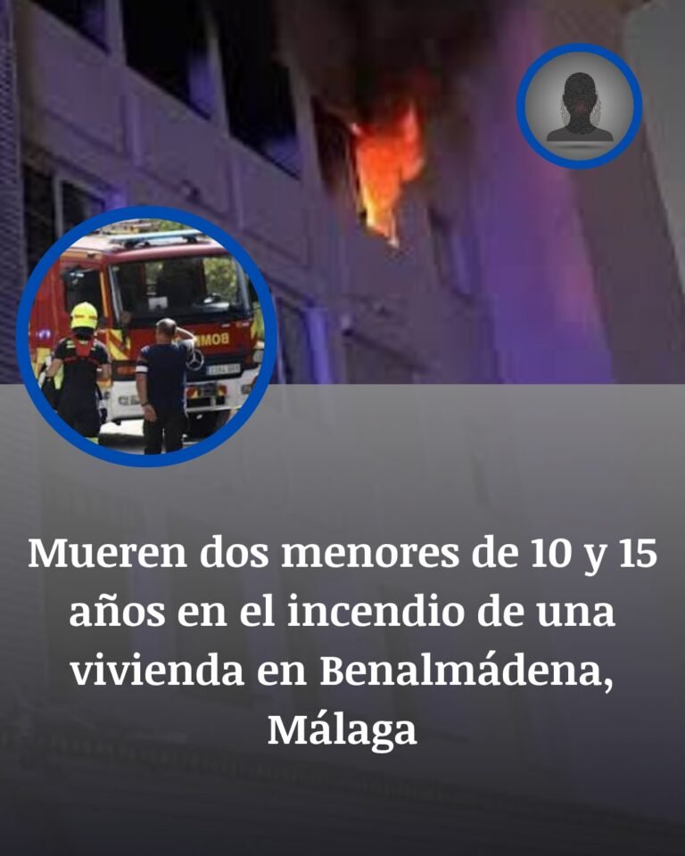 Incendio mortal en Benalmádena: dos menores mueren atrapados y su madre queda en estado grave