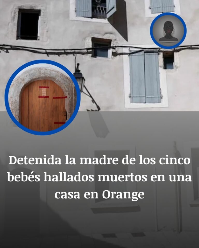 Detenida la madre de los cinco bebés hallados muertos en una casa de Orange, Francia