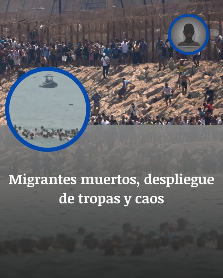 Muertos en Ceuta: el cruce a nado desde Marruecos dejó cuerpos en el mar frente al Tarajal