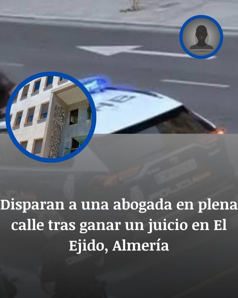 Disparan a una abogada en plena calle tras ganar un juicio en El Ejido, Almería