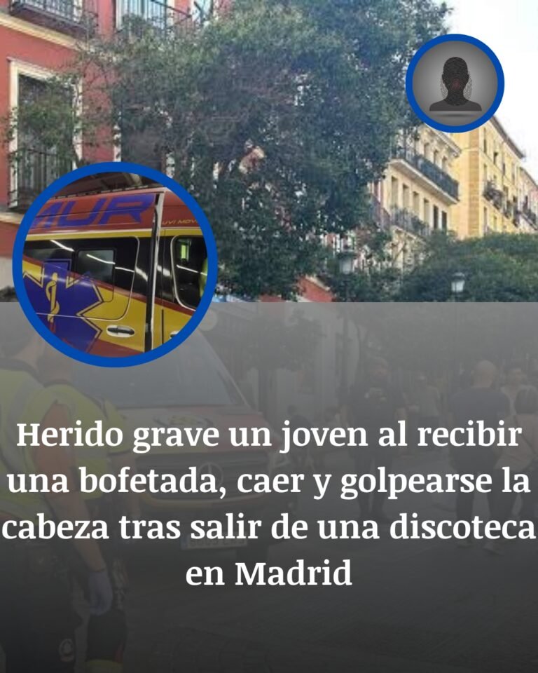 Una bofetada, una caída y una madrugada rota en Príncipe Pío: un joven queda grave tras salir de una discoteca en Madrid