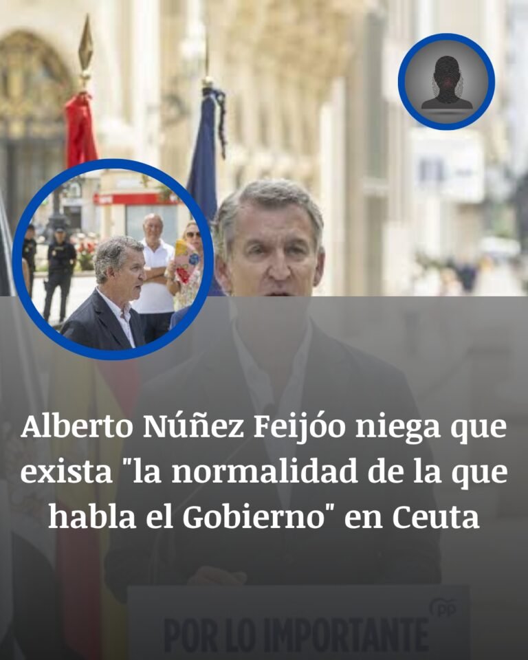 Feijóo niega la normalidad en Ceuta y aviva la presión por la crisis migratoria