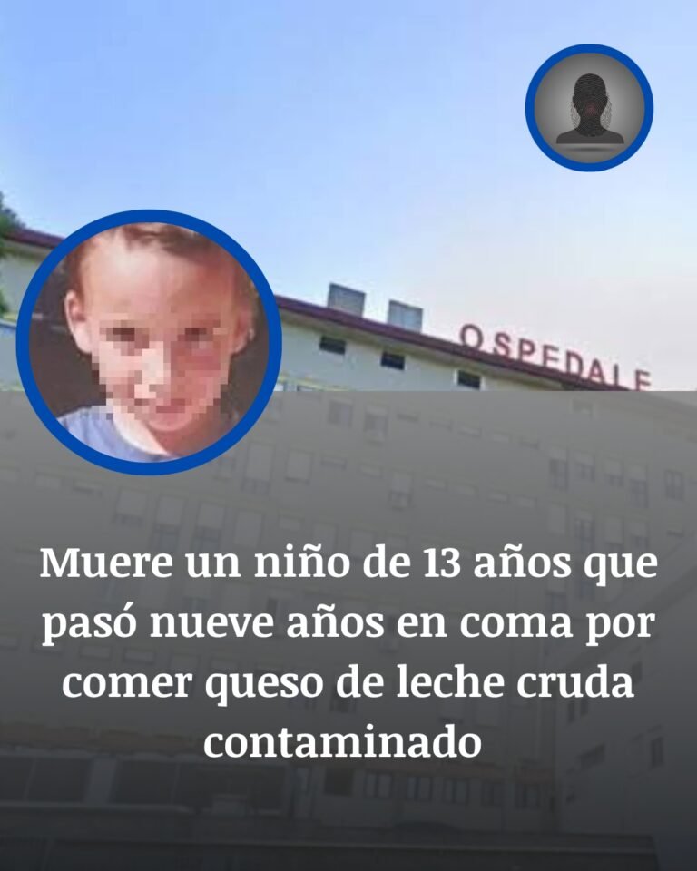 Mattia murió a los 13 años tras nueve años de agonía por un queso contaminado en Italia