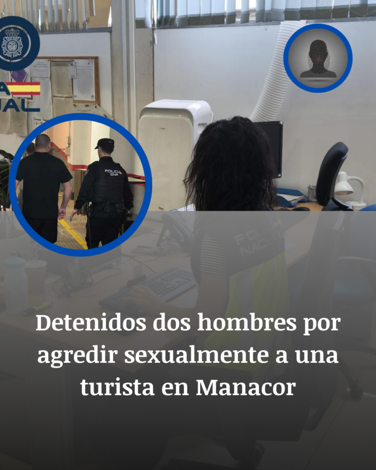 Pesadilla en Manacor: Dos hombres a prisión por agredir a una turista drogada con ansiolíticos