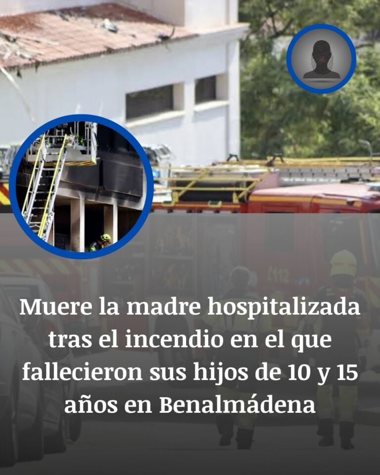Muere la madre de los dos menores fallecidos en el incendio de Benalmádena