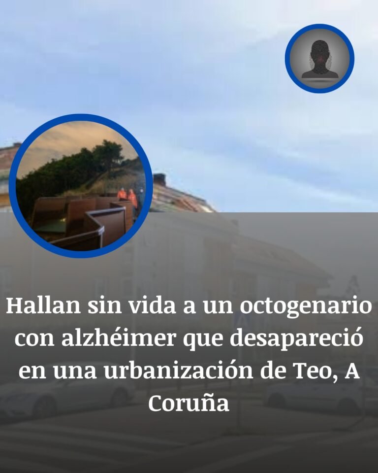 Hallan sin vida a un octogenario con alzhéimer tras desaparecer en una urbanización de Teo, A Coruña