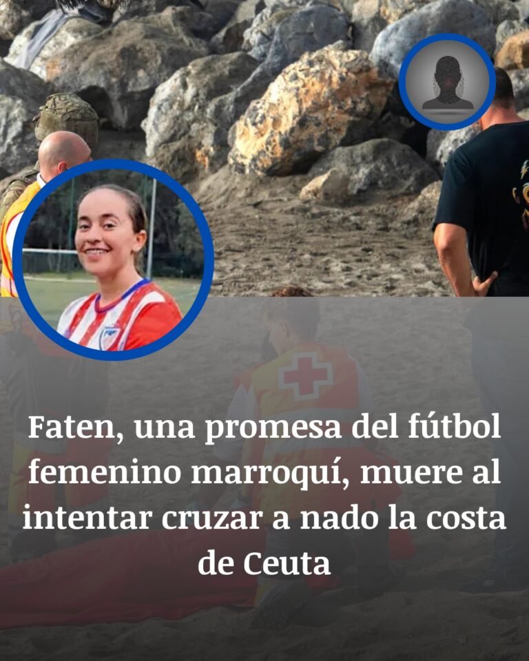 Faten Ben Amar, promesa del fútbol marroquí, muere al intentar cruzar a nado a Ceuta