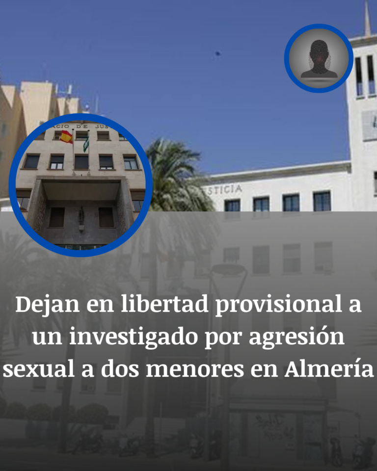 Almería: Libertad Provisional, 500 Metros Y Dos Menores Bajo Protección
