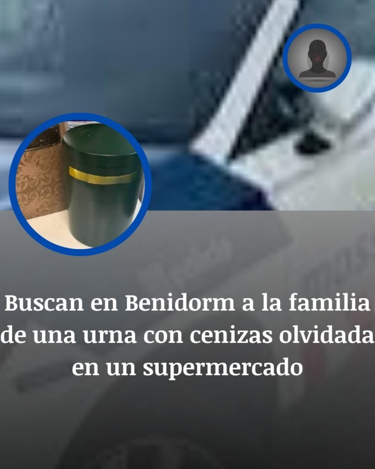 Buscan en Benidorm a la familia de una urna con cenizas olvidada en un supermercado