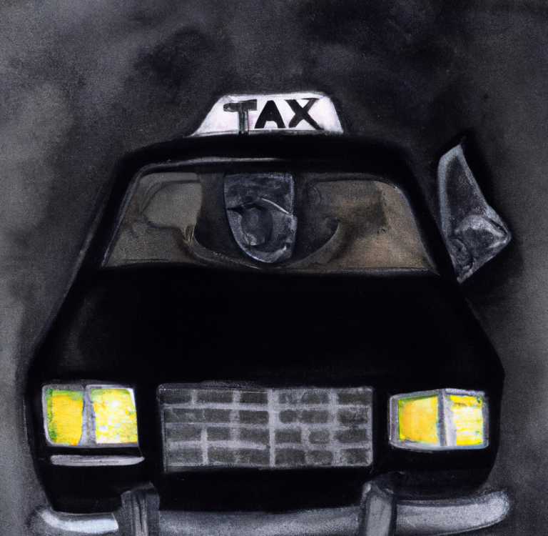 El Taxi de las Almas Perdidas: Una Historia de Terror