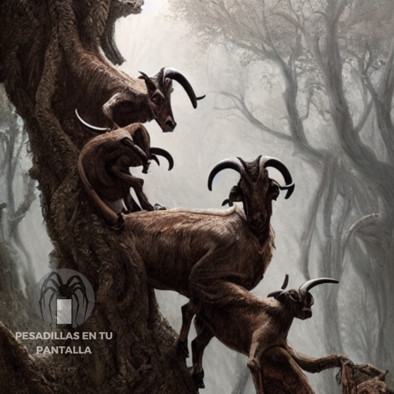 Las cabras trepadoras