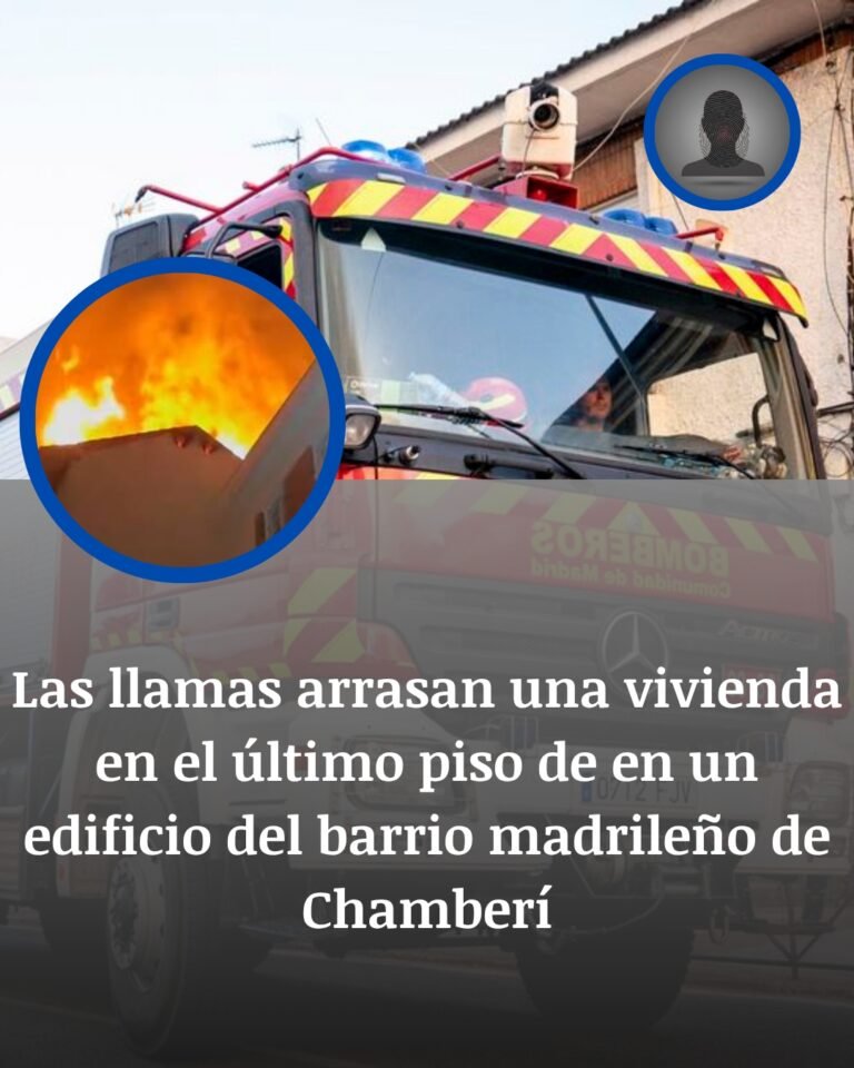 Incendio en Chamberí: colapsa la cubierta de un edificio tras una madrugada de fuego y desalojos en Madrid
