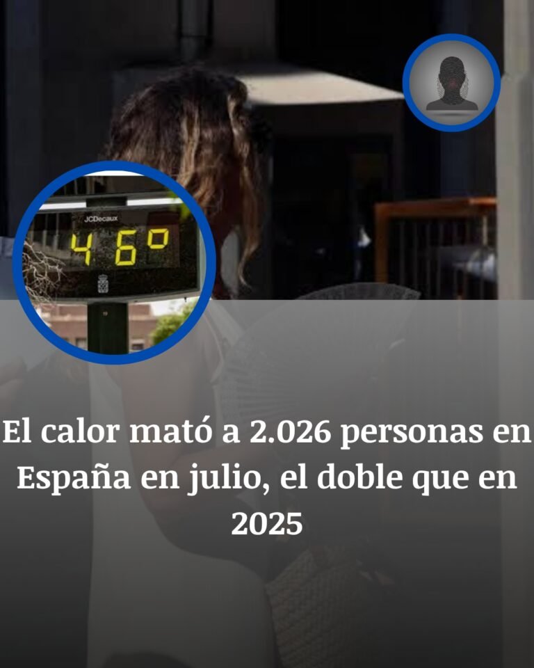 El calor mató a 2.026 personas en España en julio y dejó a Canarias frente a otro verano letal
