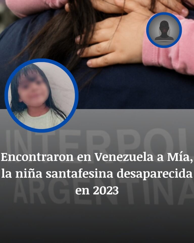 Encontraron en Venezuela a Mía, la niña santafesina desaparecida en 2023: así fue el hallazgo en Barinas