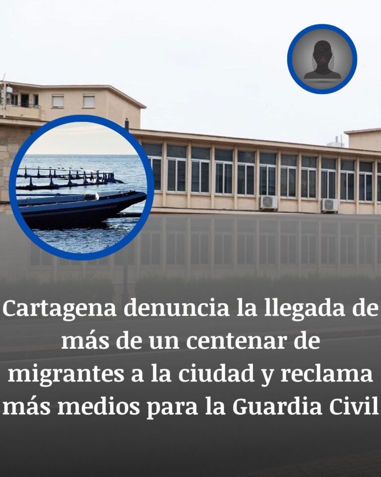 Cartagena denuncia la llegada de más de un centenar de migrantes y exige refuerzos en la costa