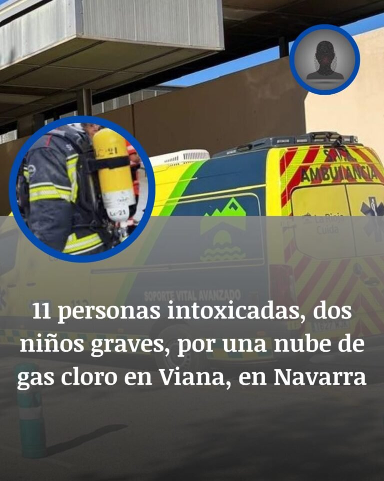 Niños graves y seis hospitalizados tras una nube de cloro en la piscina de Viana