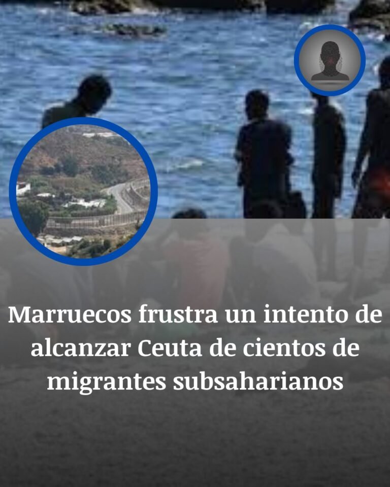 Marruecos frustra un intento masivo de alcanzar Ceuta mientras la frontera queda bajo máxima tensión