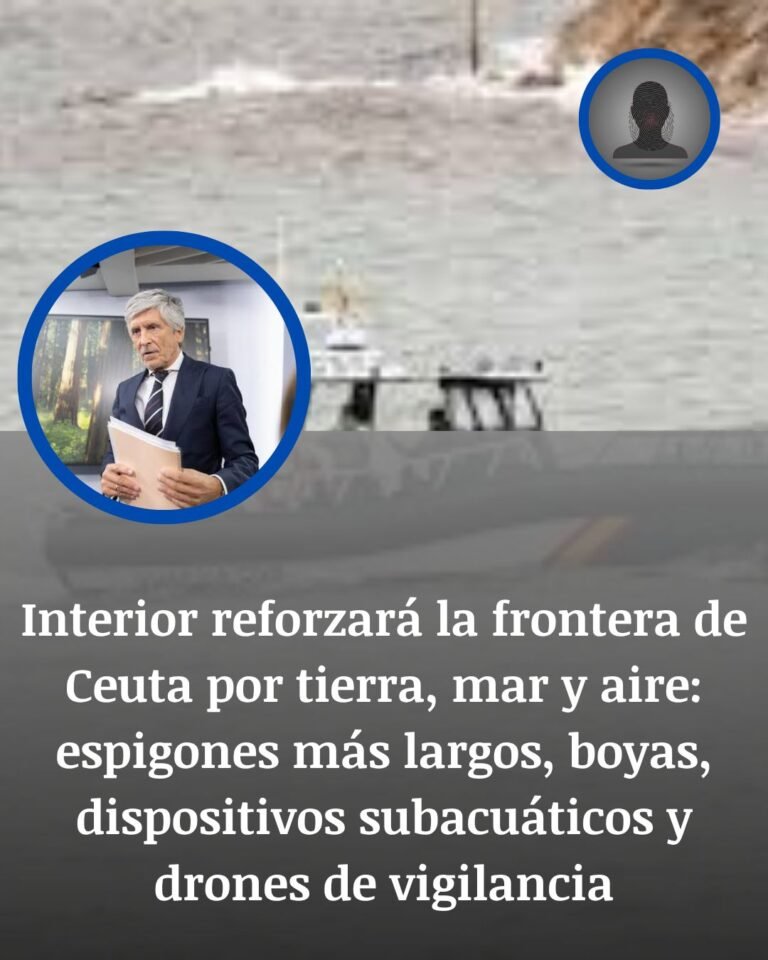 Interior blinda Ceuta con espigones más largos, boyas y drones tras la crisis que desbordó la frontera