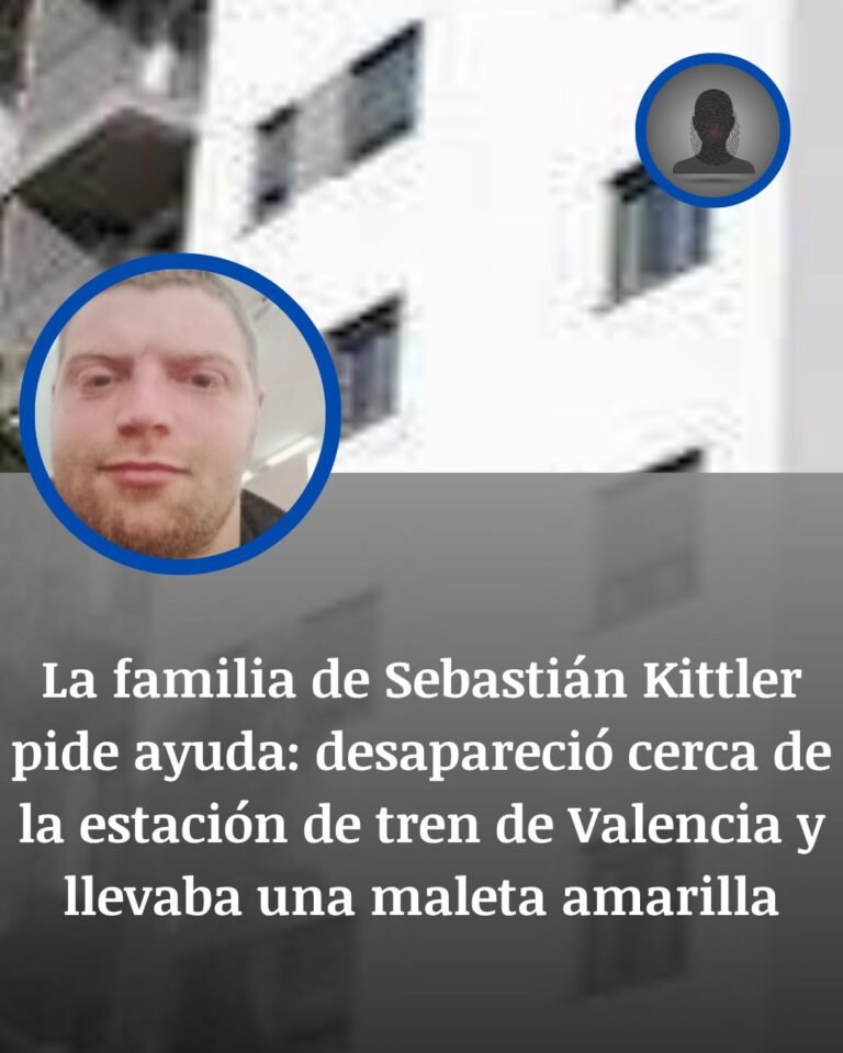 Sebastián Kittler, desaparecido en Valencia: una maleta amarilla y ocho días de angustia