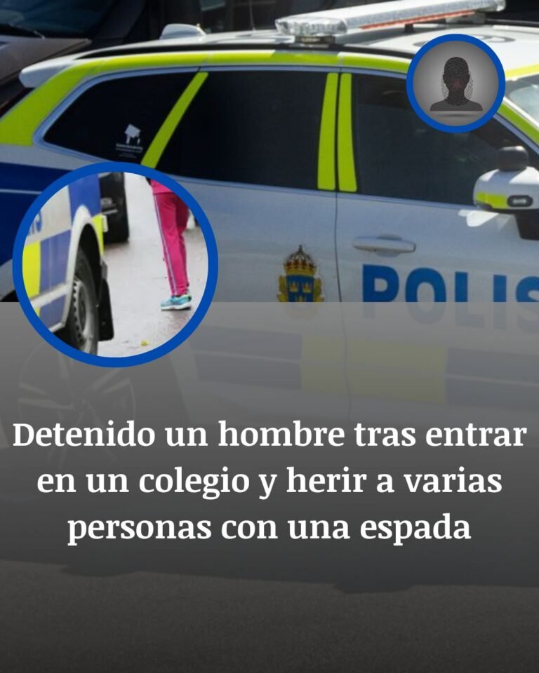 Suecia: detenido un exalumno tras irrumpir con una espada en un instituto y herir a varias personas