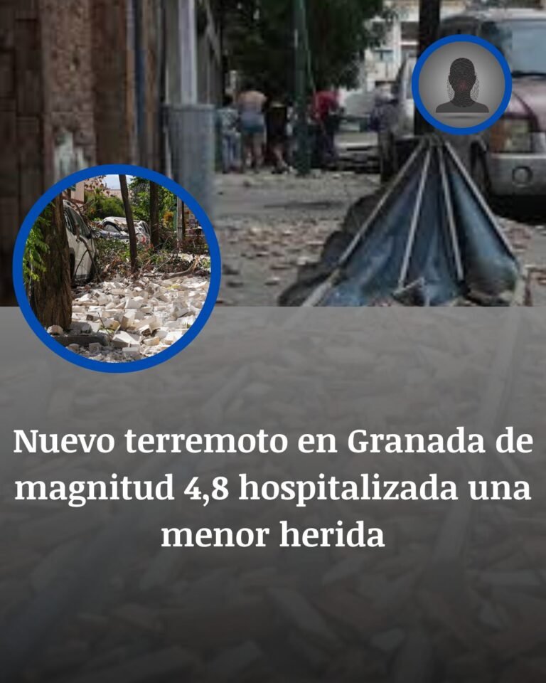 Granada vuelve a temblar: un nuevo terremoto de 4,8 deja heridos, réplicas y otro día de pánico