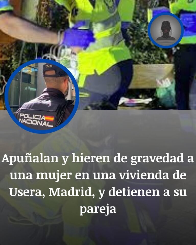 Usera amanece con una mujer grave tras una agresión brutal y una detención por violencia machista
