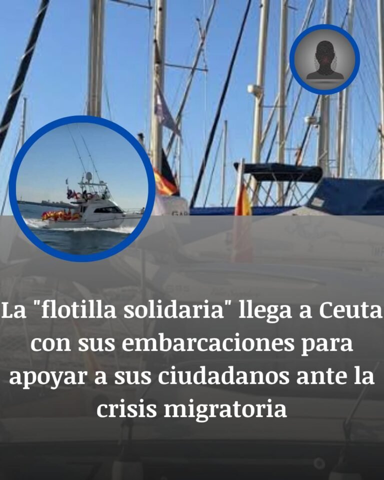 Flotilla solidaria en Ceuta: sesenta barcos llegan al puerto en plena crisis migratoria