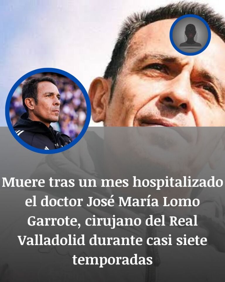 José María Lomo Garrote muere tras un mes hospitalizado y deja al Real Valladolid sumido en el luto