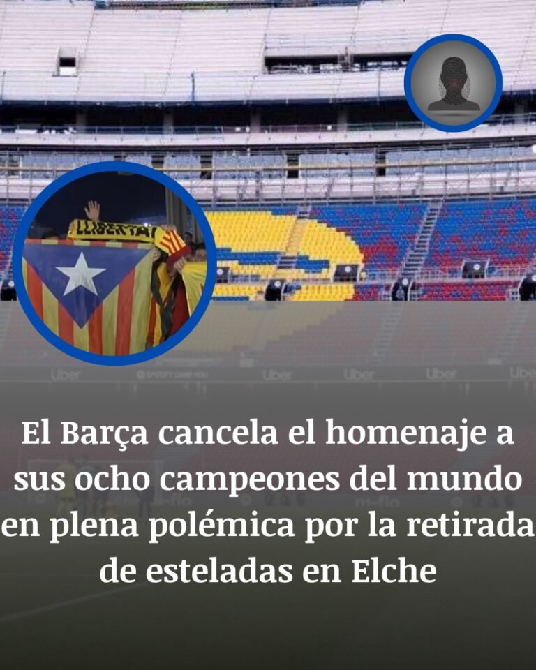 El Barça cancela el homenaje a sus campeones del mundo y convierte la tensión de Elche en un nuevo frente