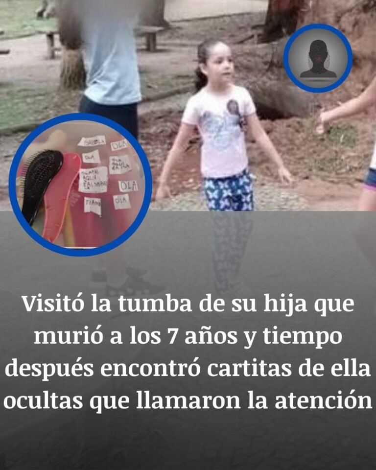 El cepillo, la tumba y las cartitas: el hallazgo que sacudió a un padre tres años después de la muerte de su hija