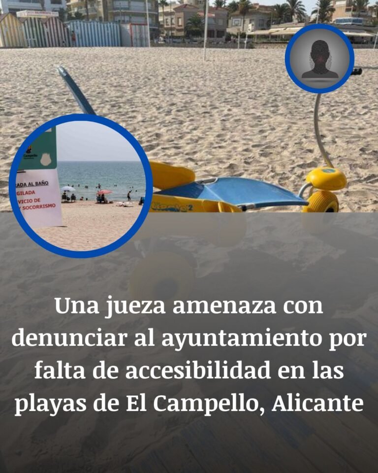 Una jueza da 48 horas a El Campello por la falta de accesibilidad en la playa de Muchavista