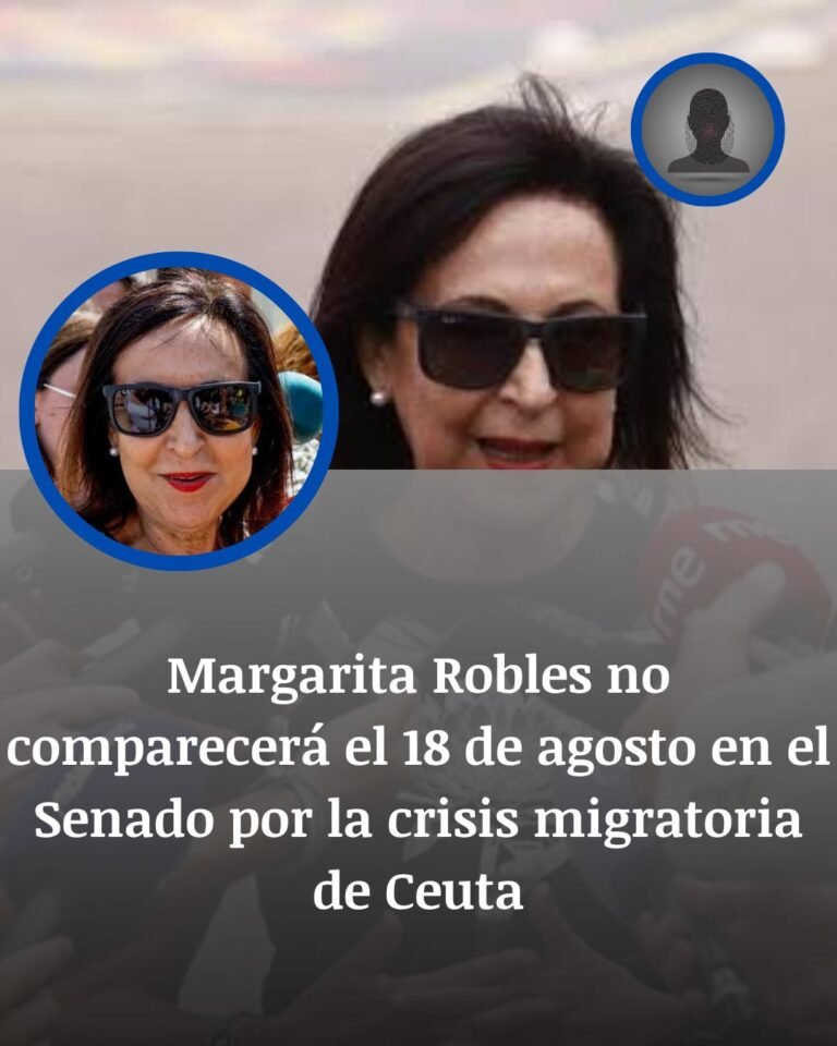 Margarita Robles aplaza su comparecencia en el Senado sobre la crisis migratoria de Ceuta y la empuja más allá del verano
