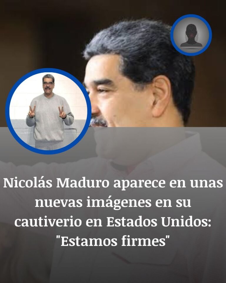 Nicolás Maduro reaparece desde su cautiverio en Nueva York con un mensaje a su familia: «Estamos firmes»