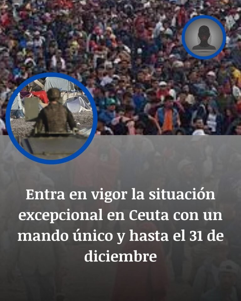 Ceuta entra en situación excepcional con mando único y una crisis abierta hasta final de año