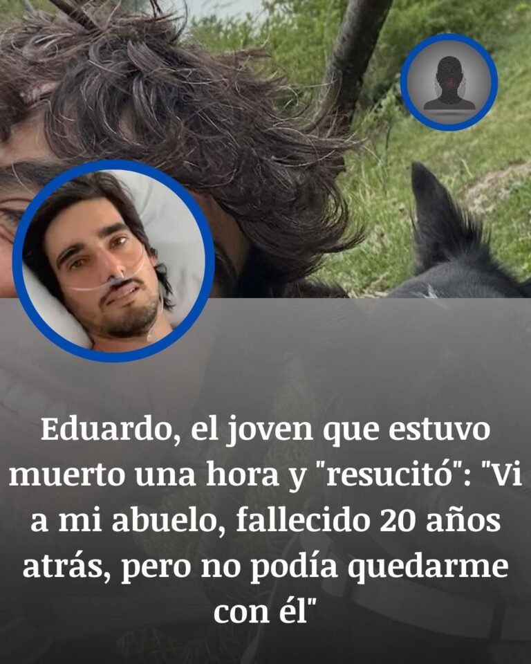 Eduardo estuvo una hora muerto y volvió contando que vio a su abuelo: el relato que lo persigue desde entonces