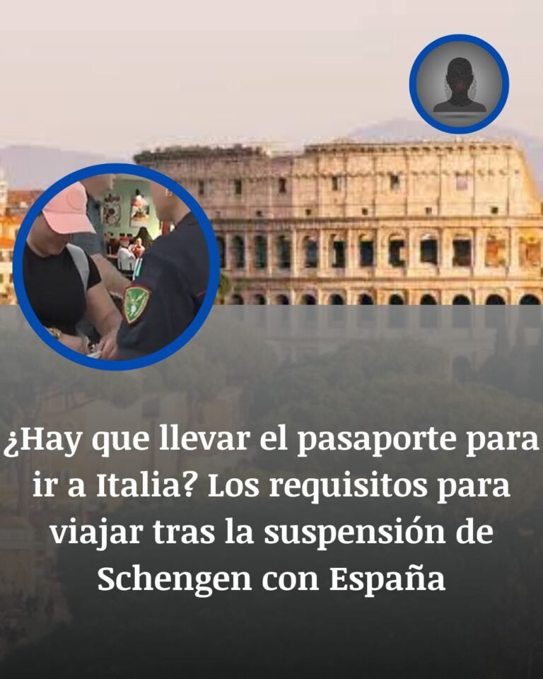 Viajar a Italia ya no es un trámite invisible: los controles a españoles siguen activos