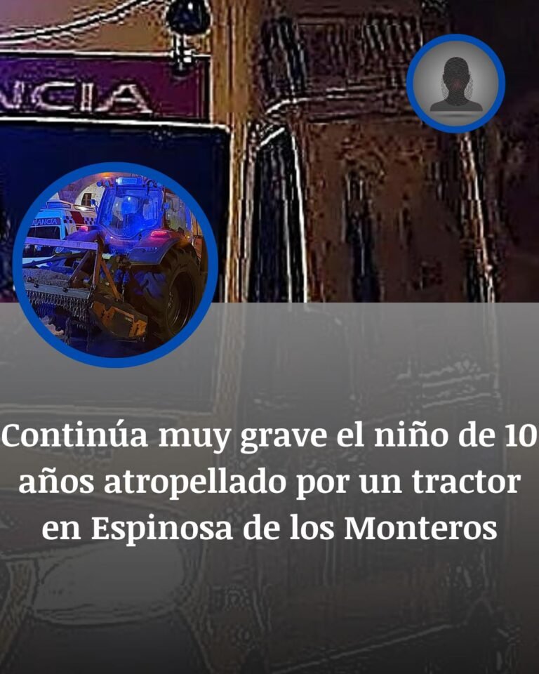 Continúa muy grave el niño de 10 años atropellado por un tractor en Espinosa de los Monteros