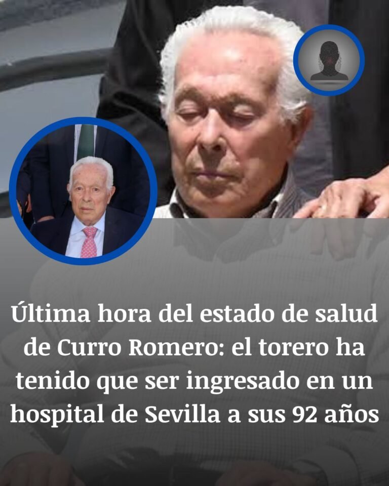 Curro Romero, ingresado de nuevo por una neumonía: la salud del Faraón de Camas vuelve a encender la alarma en Sevilla